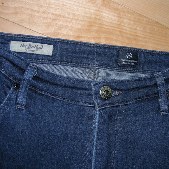 Adriano Goldschmied "The Ballad" Slim Boot Sz 31R - Picture 5 of 6